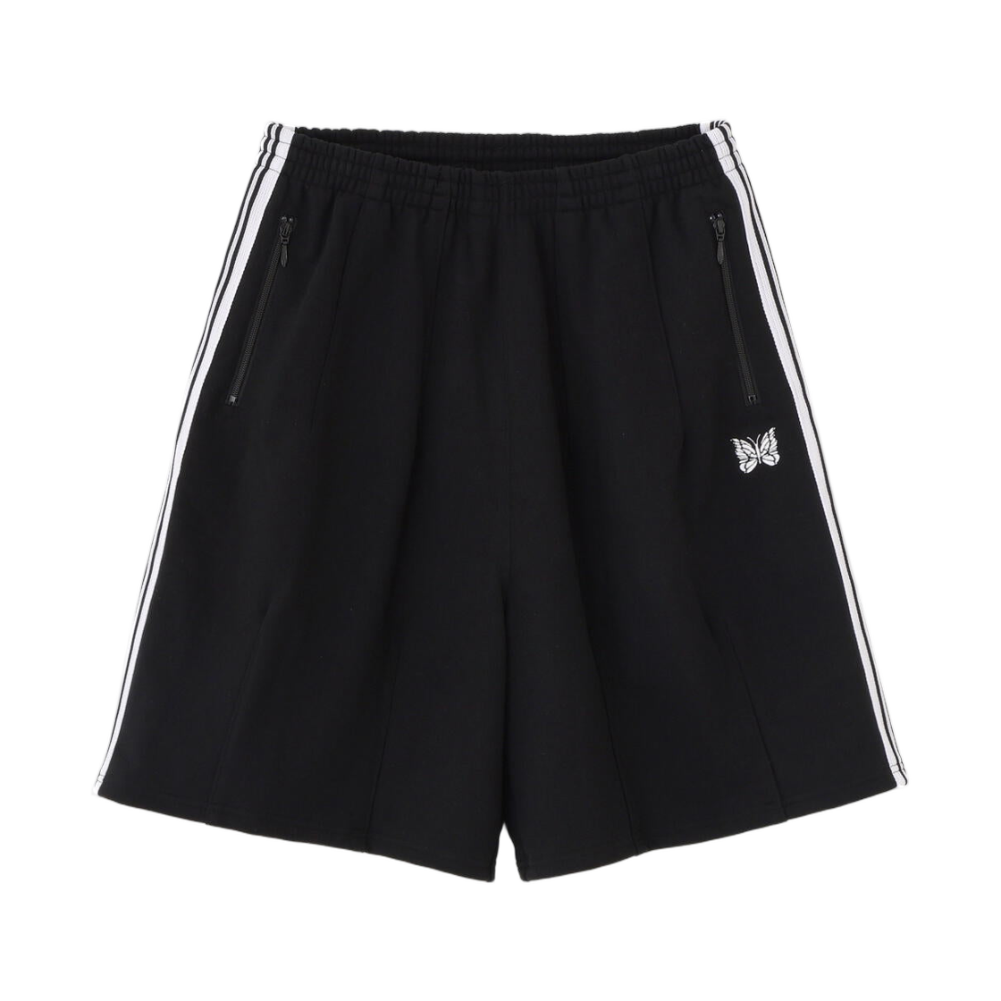 7816213207 Needles x Beaver Custom H.D. Track Short Cotton Jersey Black