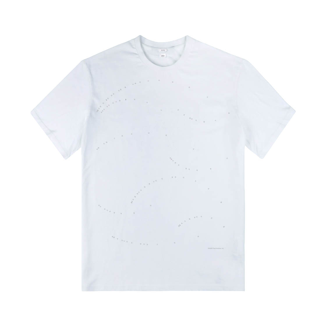 - Post Archive Faction (PAF) Souvenir T-Shirt 17 Ice