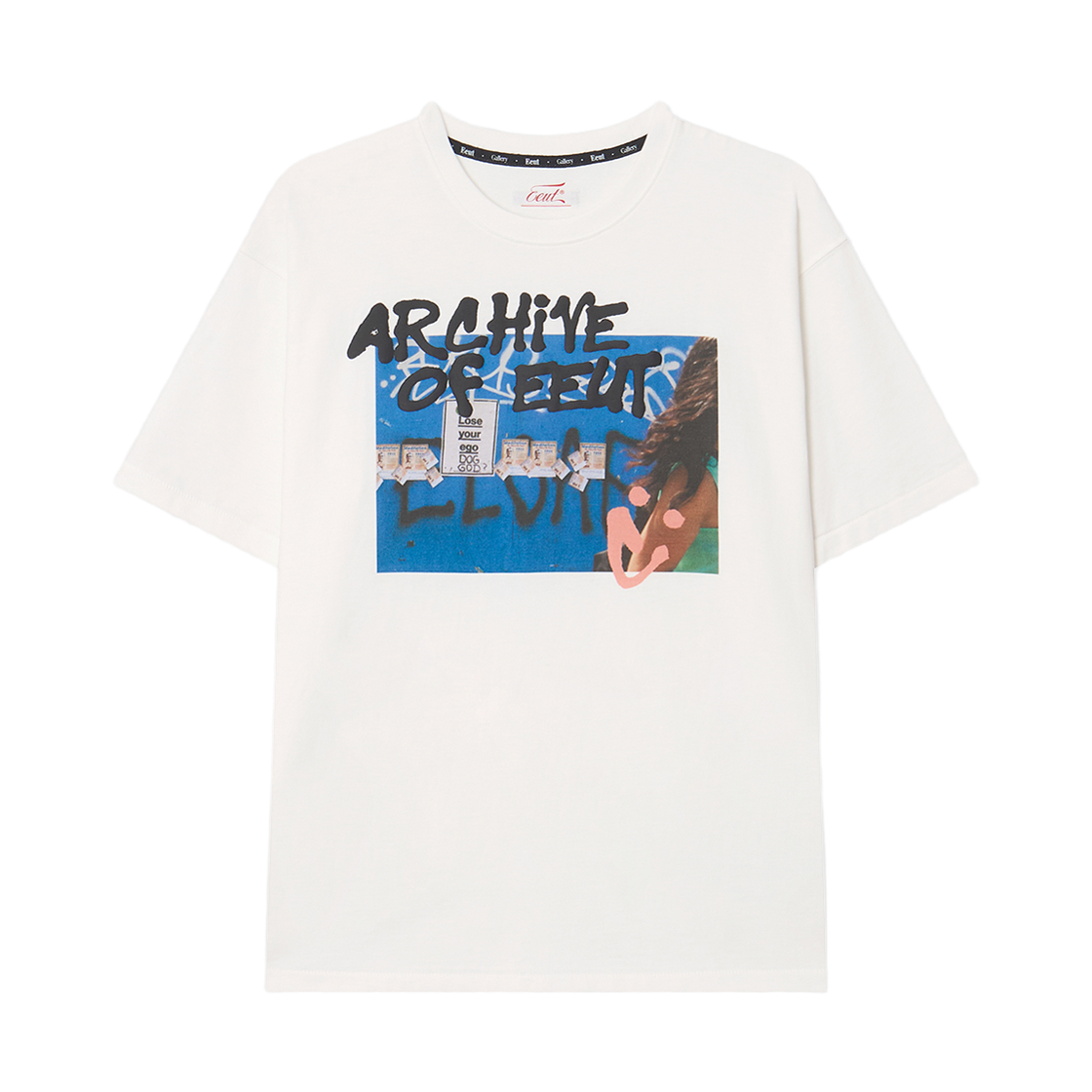 EEA1TS15WH EEUT Graffiti Photo Gallery T-Shirt White