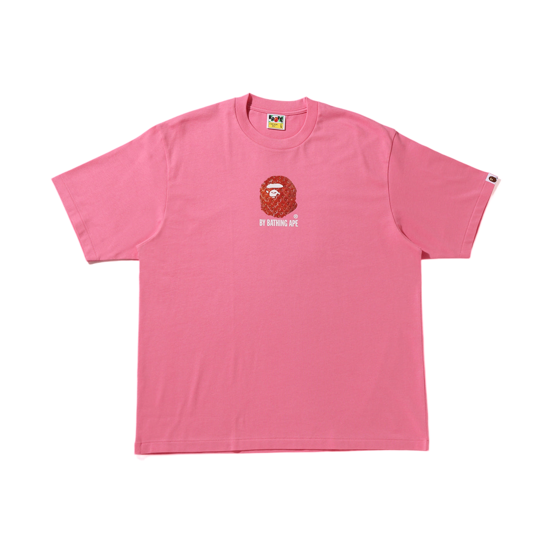 - BAPE Strawberry By Bathing Ape Relaxed Fit T-Shirt Pink