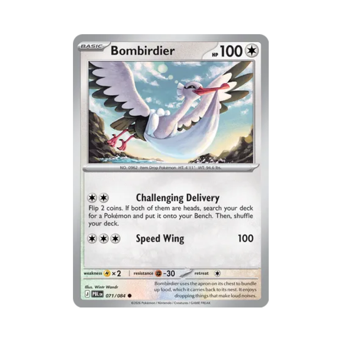 포켓몬 TCG 떨구새 C 피치 블랙 (영문판)(Pokemon TCG BombARdier C Pitch Black (English Ver.)) - 1