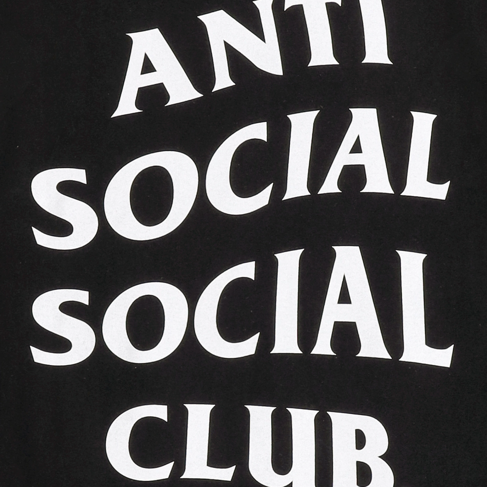 안티 소셜 소셜 클럽 오지 로고 티 블랙(Anti Social Social Club OG Logo S/S Tee Black) - 4