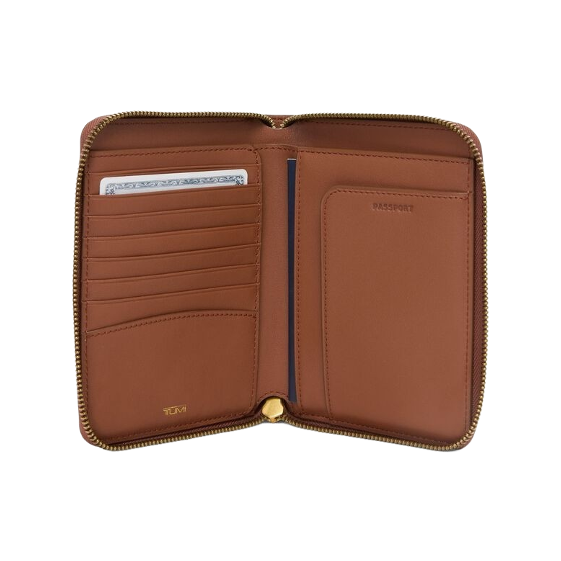 투미 벨덴 SLG 지퍼 어라운드 패스포트 케이스 시에나(Tumi Belden SLG Zip Around Passport Case Siena) - 2