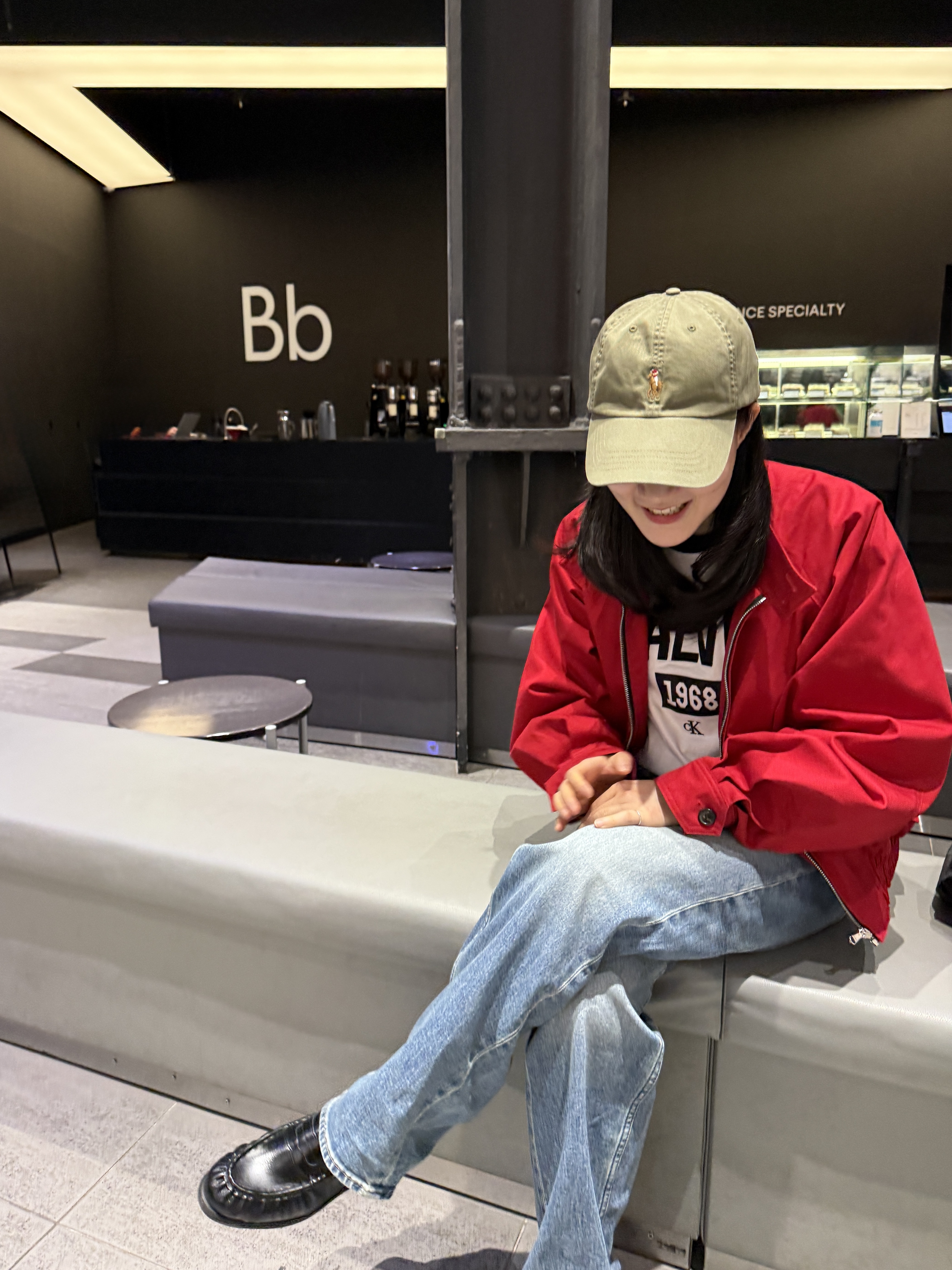[20% 적립] Polo Ralph Lauren Cotton Stretch Twill Ball Cap Garden Trail - 25SS 착용 스타일 - 2