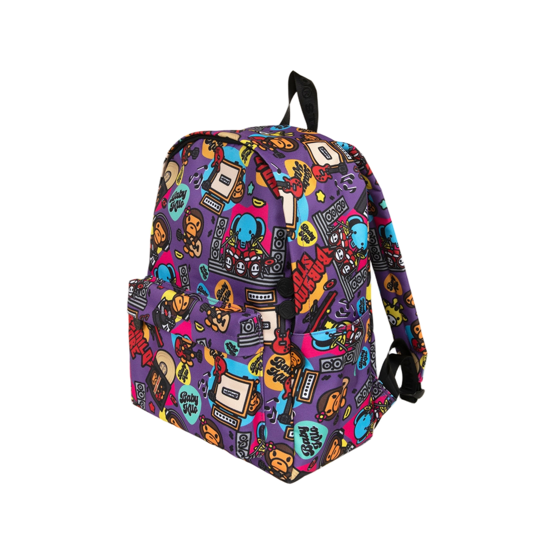 베이프 베이비 마일로 미디움 데이팩 #1 퍼플(BAPE Baby Milo Medium Daypack #1 Purple) - 2