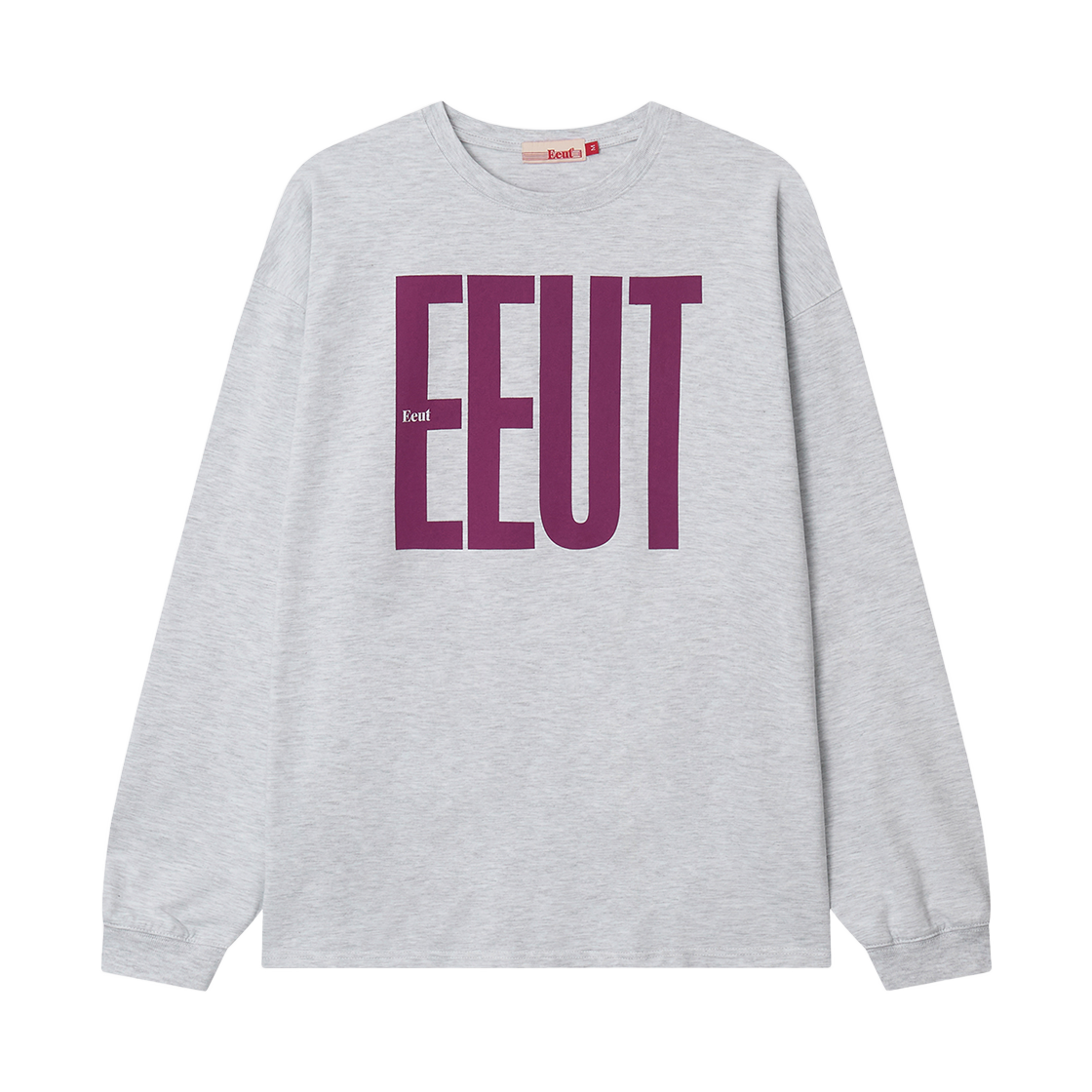 EEA1TS02MW EEUT Sans Eeut Long Sleeve Melange White