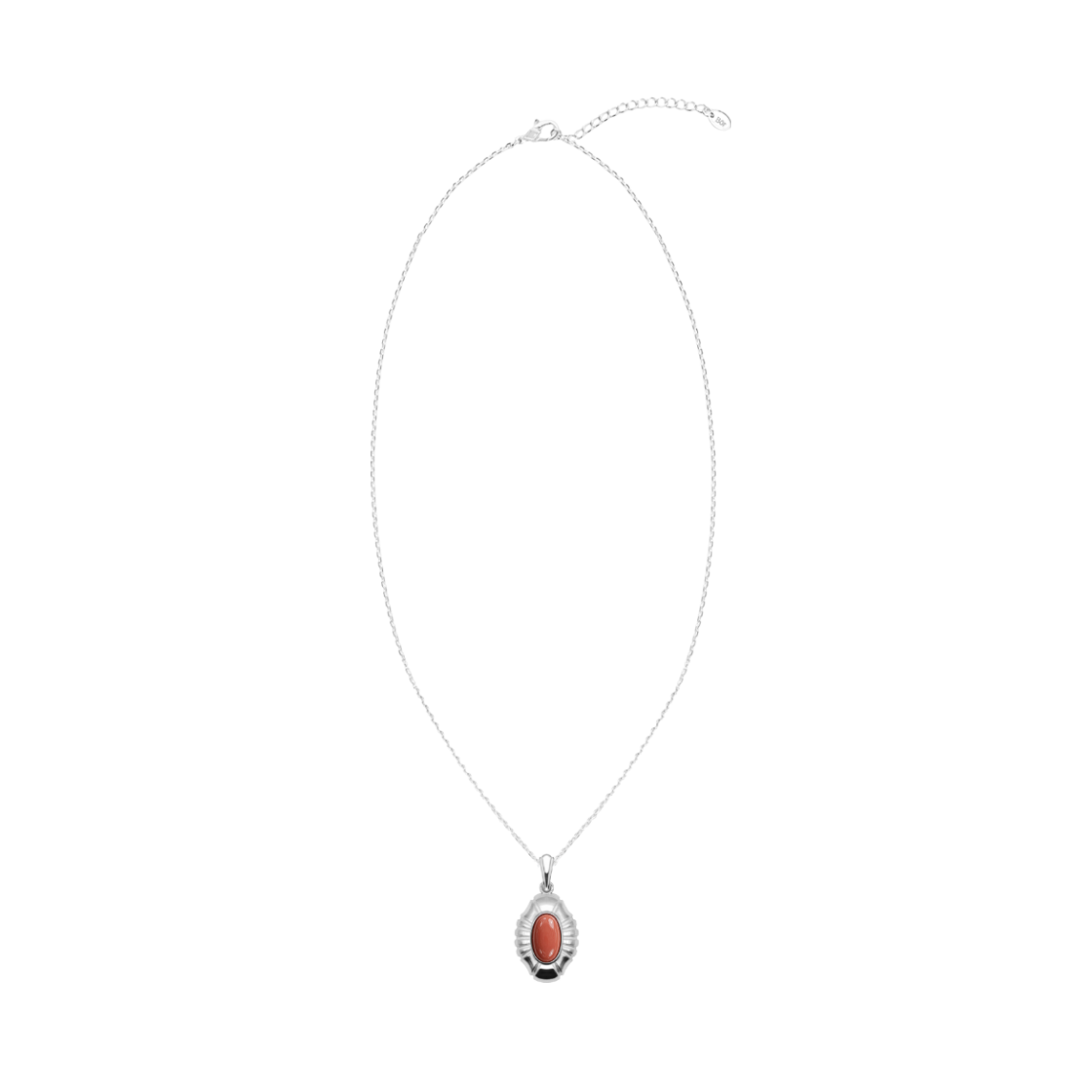 뵤르 헤일로 네클리스 산호(Bőr Halo Necklace Coral) - 2