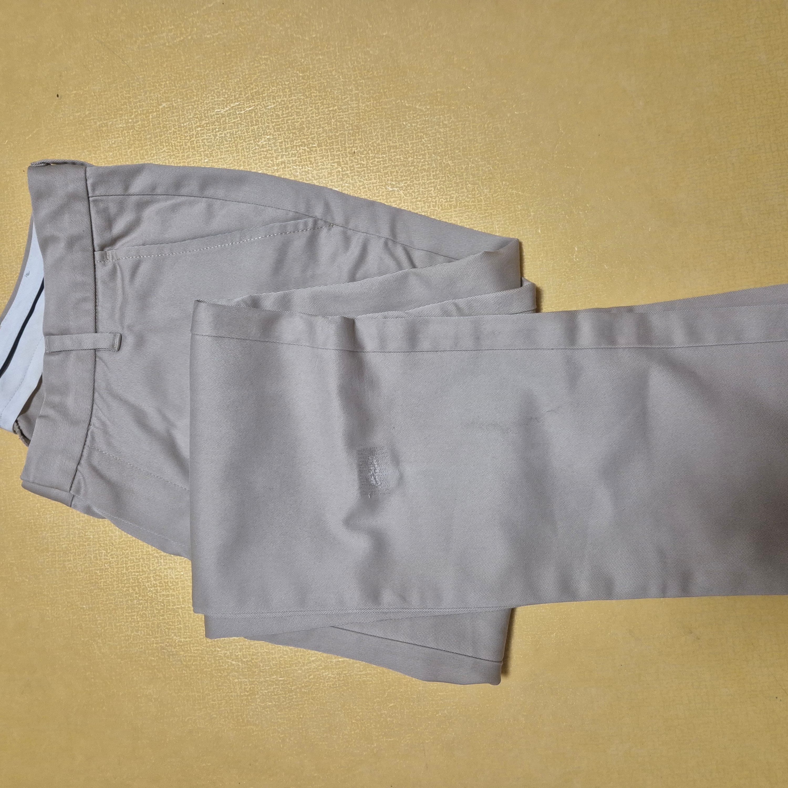 Junne P16 Low Rise Wide Slacks Herringbone Grey 착용 스타일