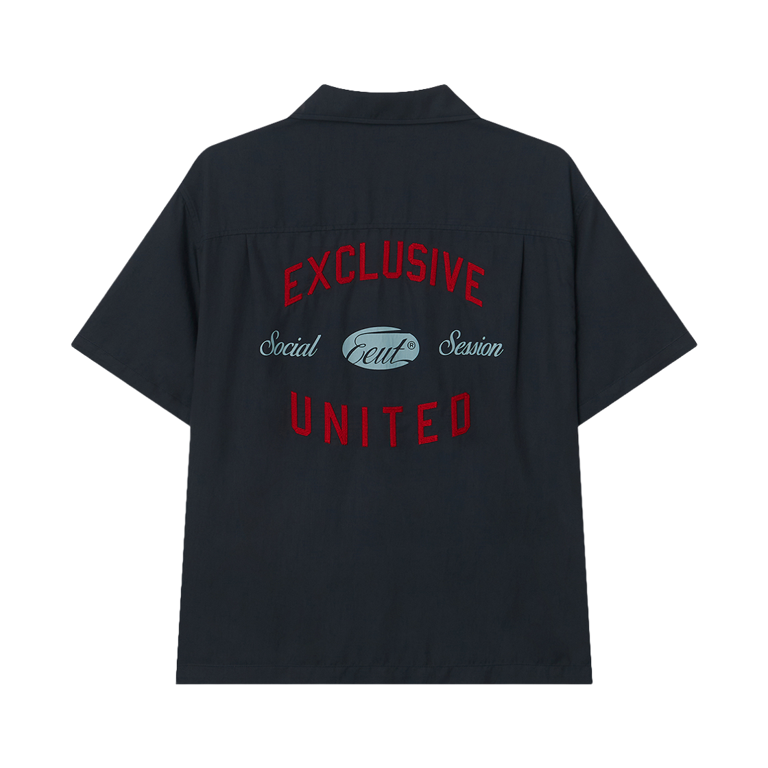 이우트 소셜 세션 캠프 셔츠 다크 네이비(EEUT Social Session Camp Shirt Dark Navy) - 2