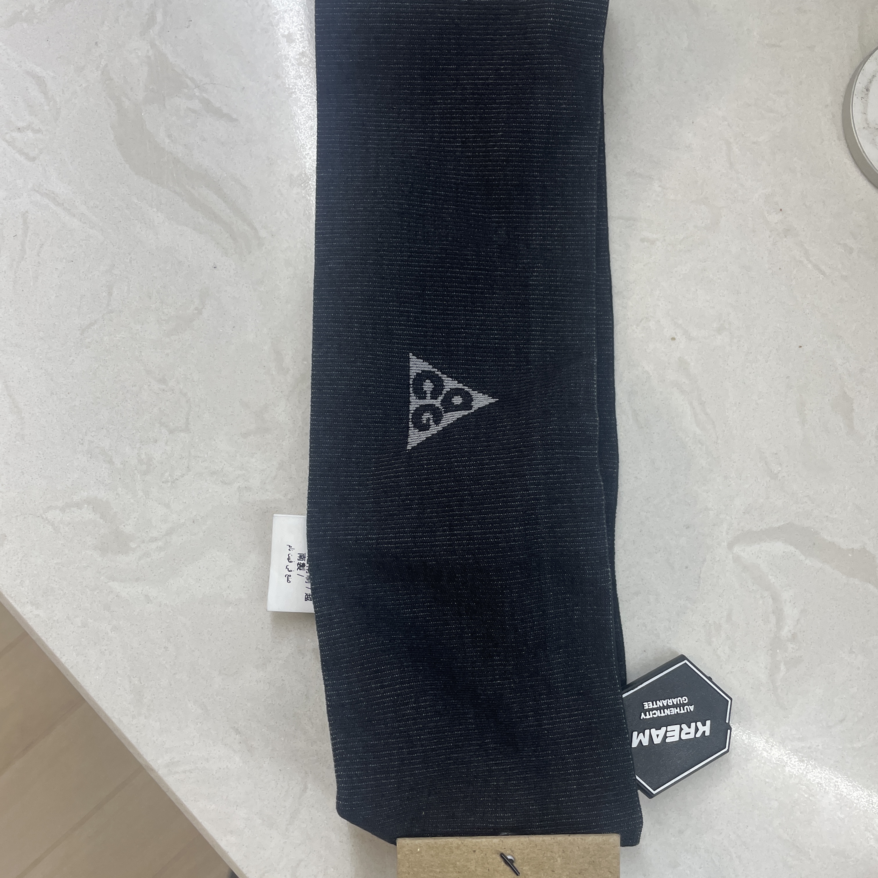 Nike ACG Dri-Fit UV Lightweight Headband Black 착용 스타일