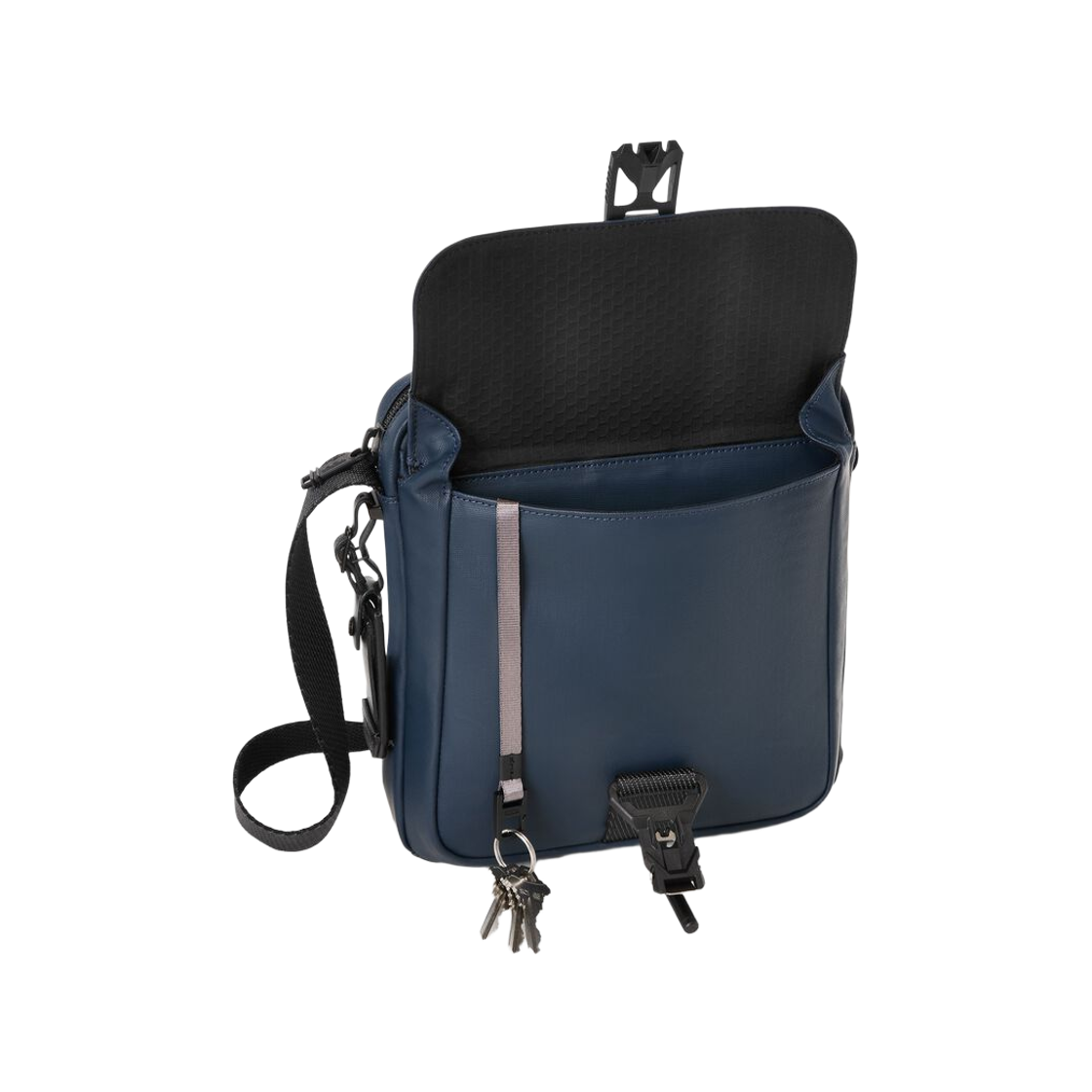 투미 알파 브라보 주니어 크로스바디백 네이비 코팅 캔버스(Tumi Alpha Bravo Junior Crossbody Bag Navy Coated Canvas) - 2