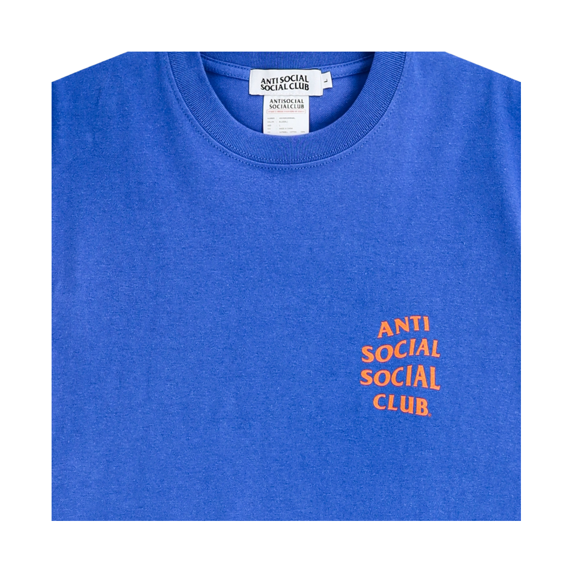안티 소셜 소셜 클럽 오지 로고 티 블루(Anti Social Social Club OG Logo S/S Tee Blue) - 4