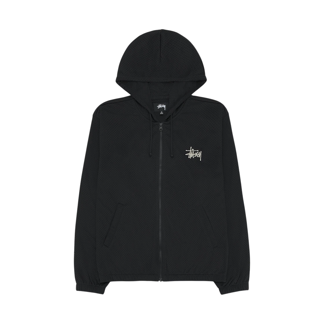 Stussy Stussy Athletic Mesh Zip Hoodie Black · S