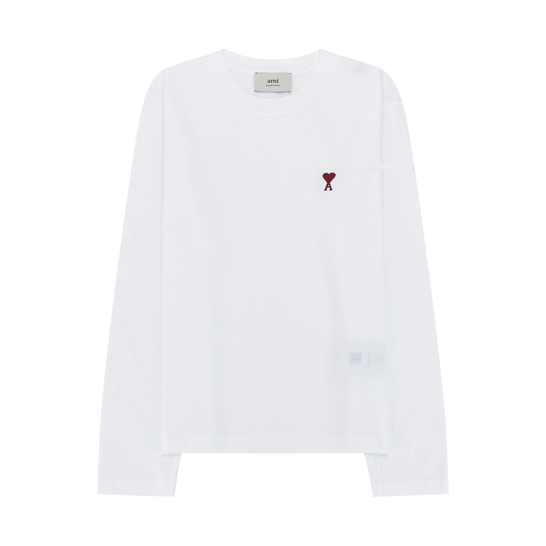 BFUTS235-724-100 AMI de Coeur Long Sleeves T-Shirt White