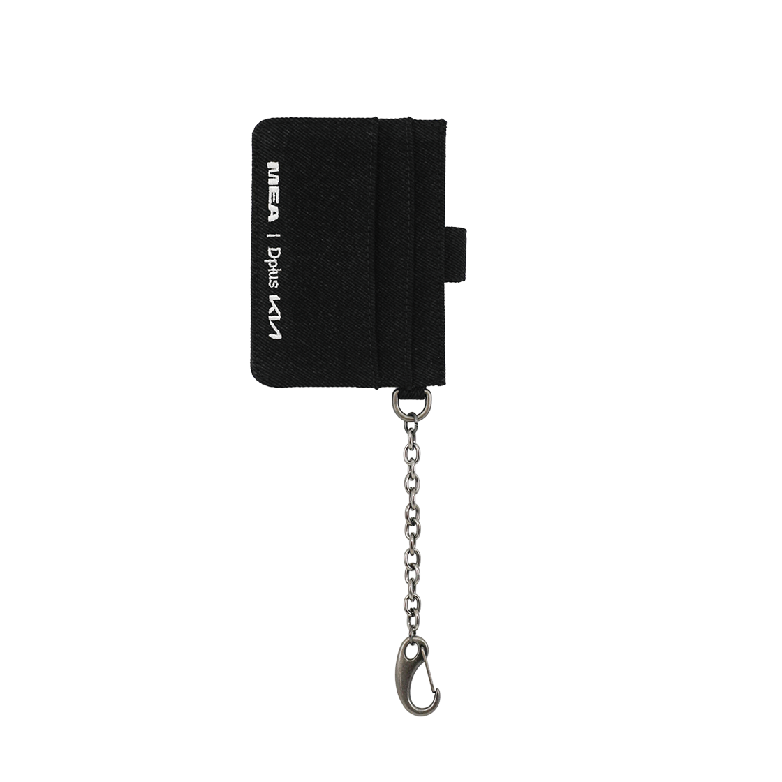[KREAM 단독] 디플러스 기아 x 메아 데님 키체인 카드 케이스 블랙([KREAM 단독] Dplus Kia x Mea Denim Keychain Card Case Black) - 3