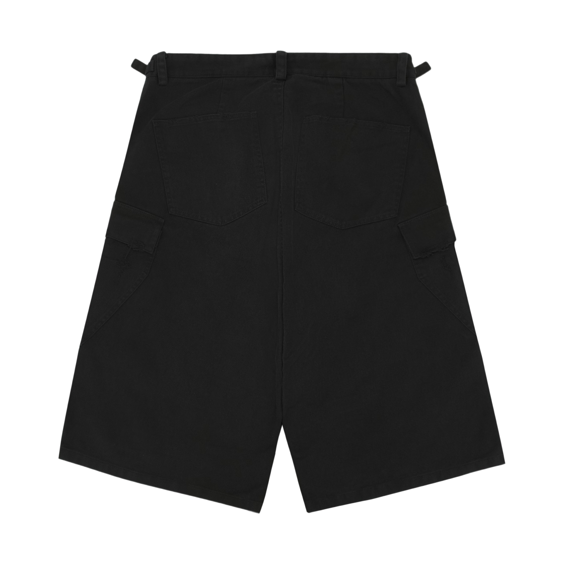 논노드 사이드 카고 쇼츠 빈티지 블랙(Nonnod Side Cargo Shorts Vintage Black) - 2