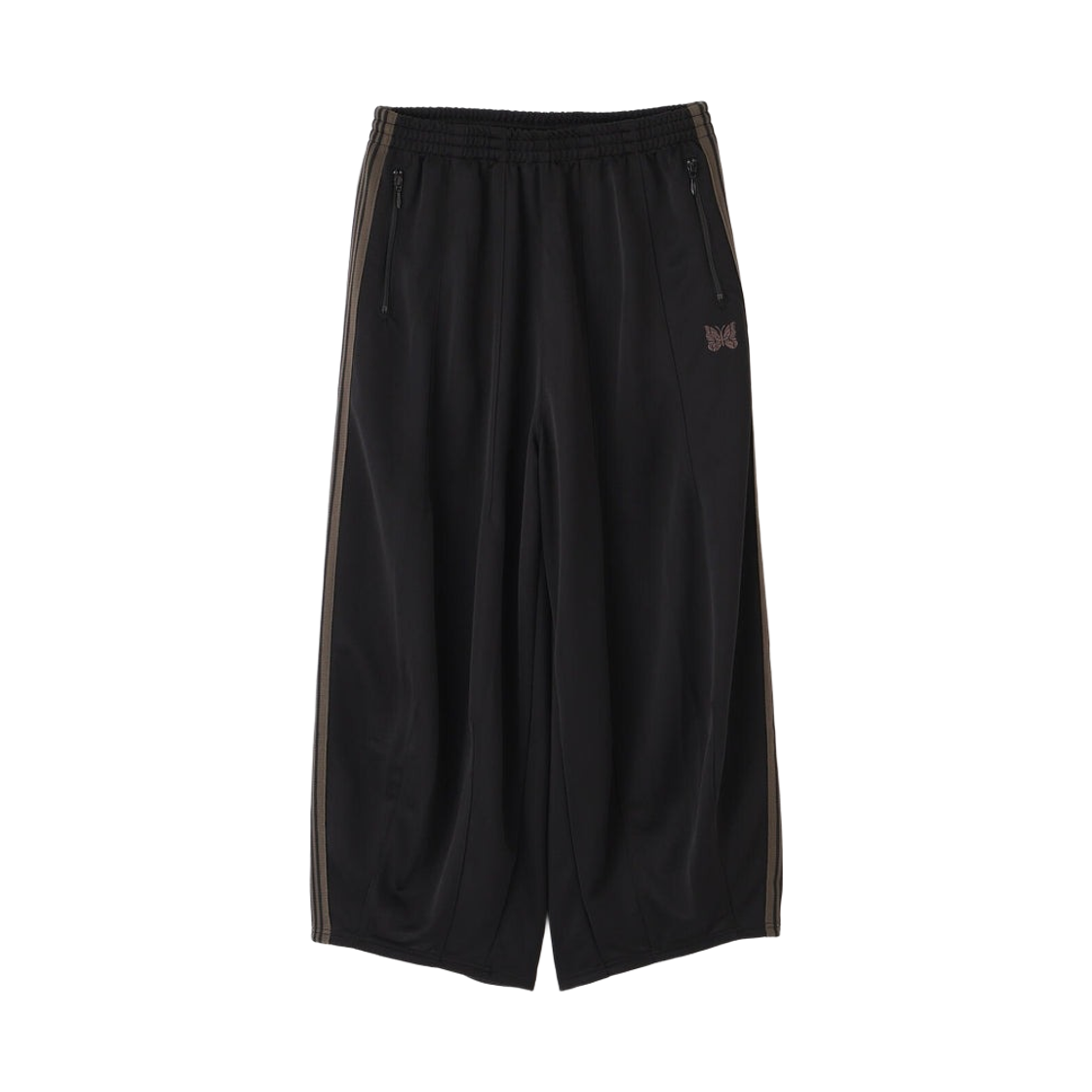 SX1572 Needles x B'2nd H.D. Track Pants Poly Smooth Black