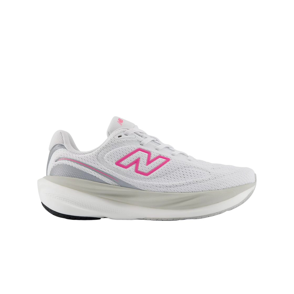W10807L4 (W) New Balance 1080v15 White Pink Heat - D Wide