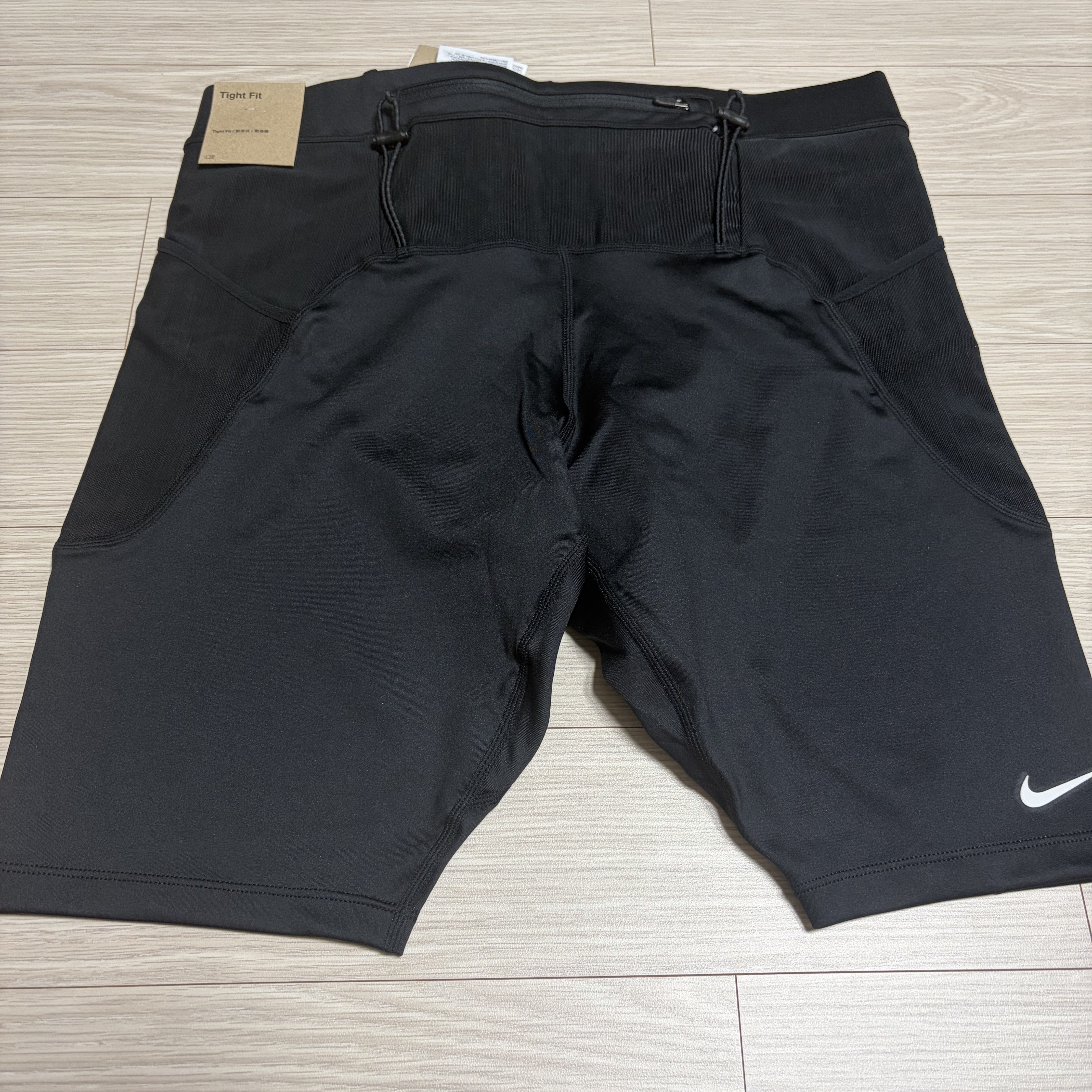 Nike ACG Lava Loops Dri-Fit ADV Half Trail Running Tights Black Summit White - Asia 착용 스타일 - 2