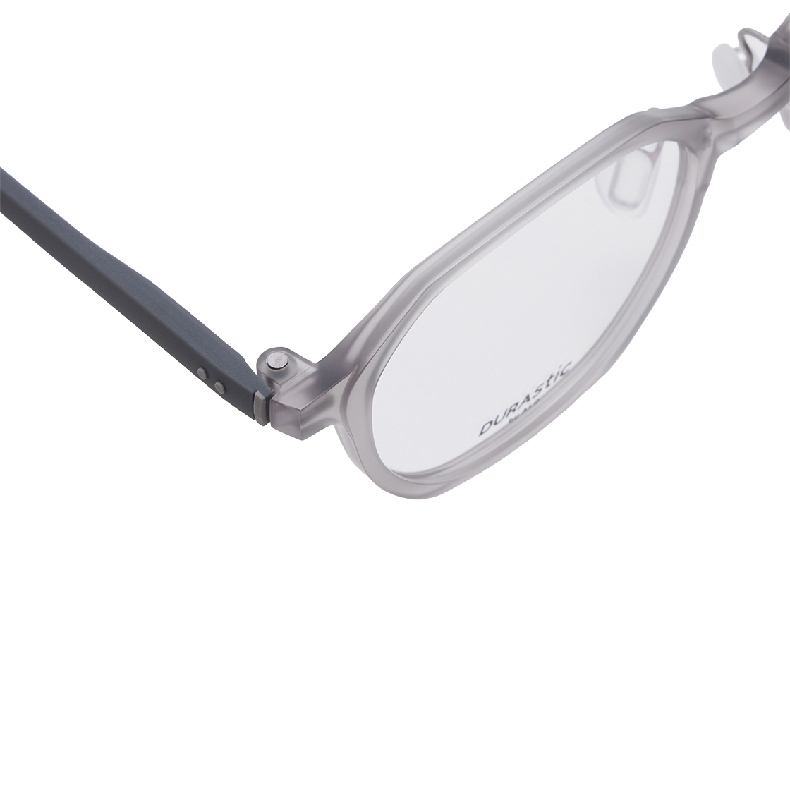 알로아이웨어 [DURASTIC] DRG5601 1010M 스퀘어 판토 실리콘 안경테 그레이(ALO EYEWEAR DRG5601 1010M Square Panto Silicone Glasses Frame Gray) - 4