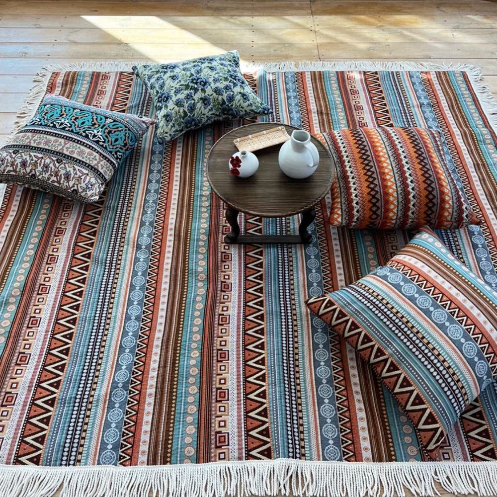 무성화 베르크 에스닉 쿠션커버 45x45cm(MUSEONGHWA Berck Ethnic Cushion Cover 45x45cm) - 4