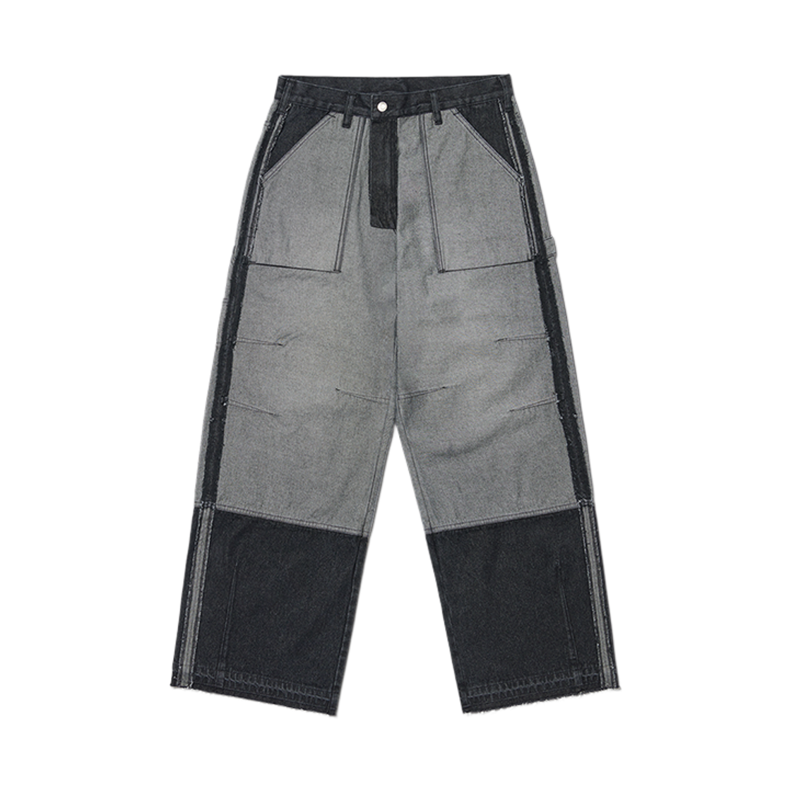 NMWF52DP03WBK NOMANUAL Reversed Carpenter Denim Pants Washed Black