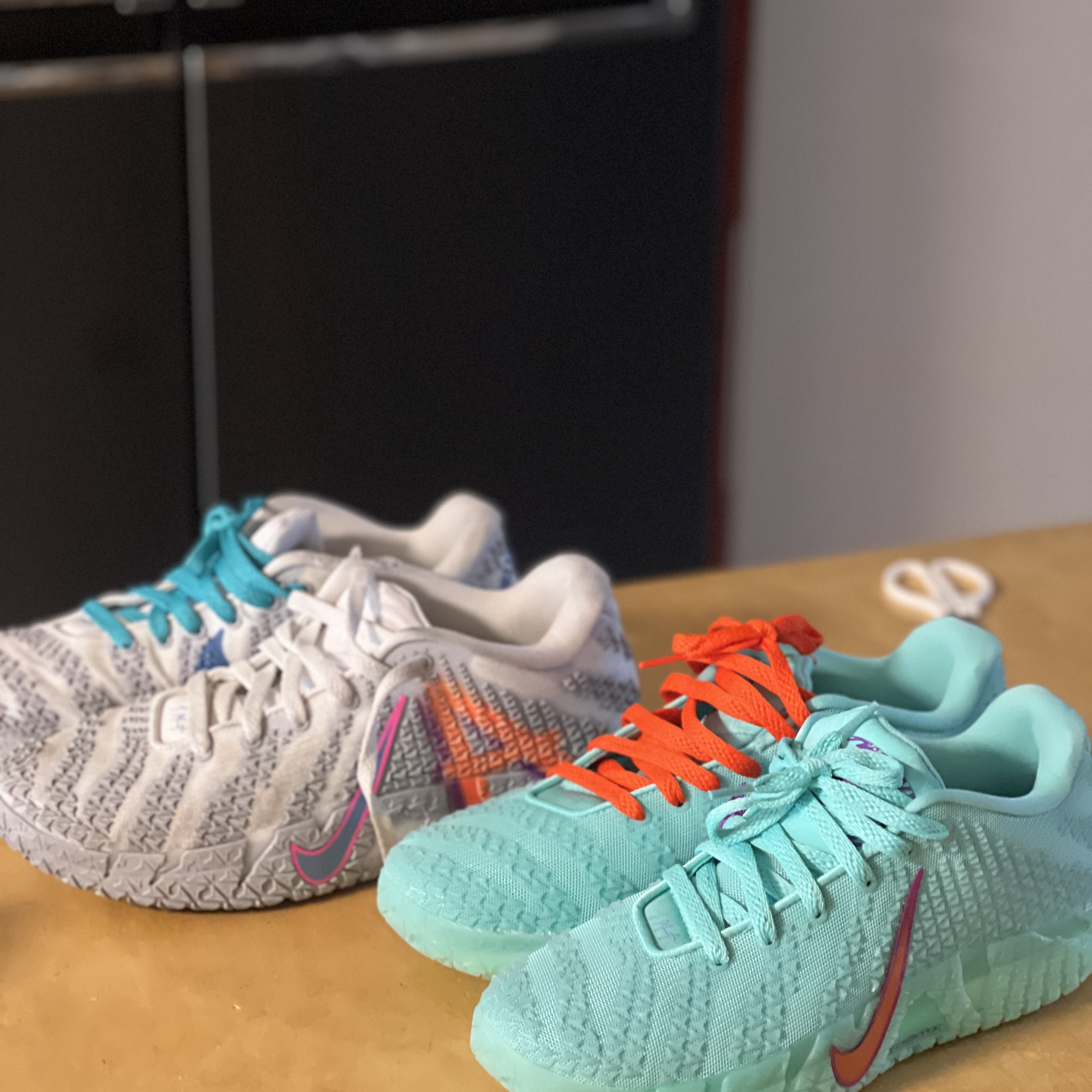 Nike Ja 3 EP Twelve Time Bleached Turquoise Safety Orange, Nike Ja 3 EP Light Show 착용 스타일 - 2