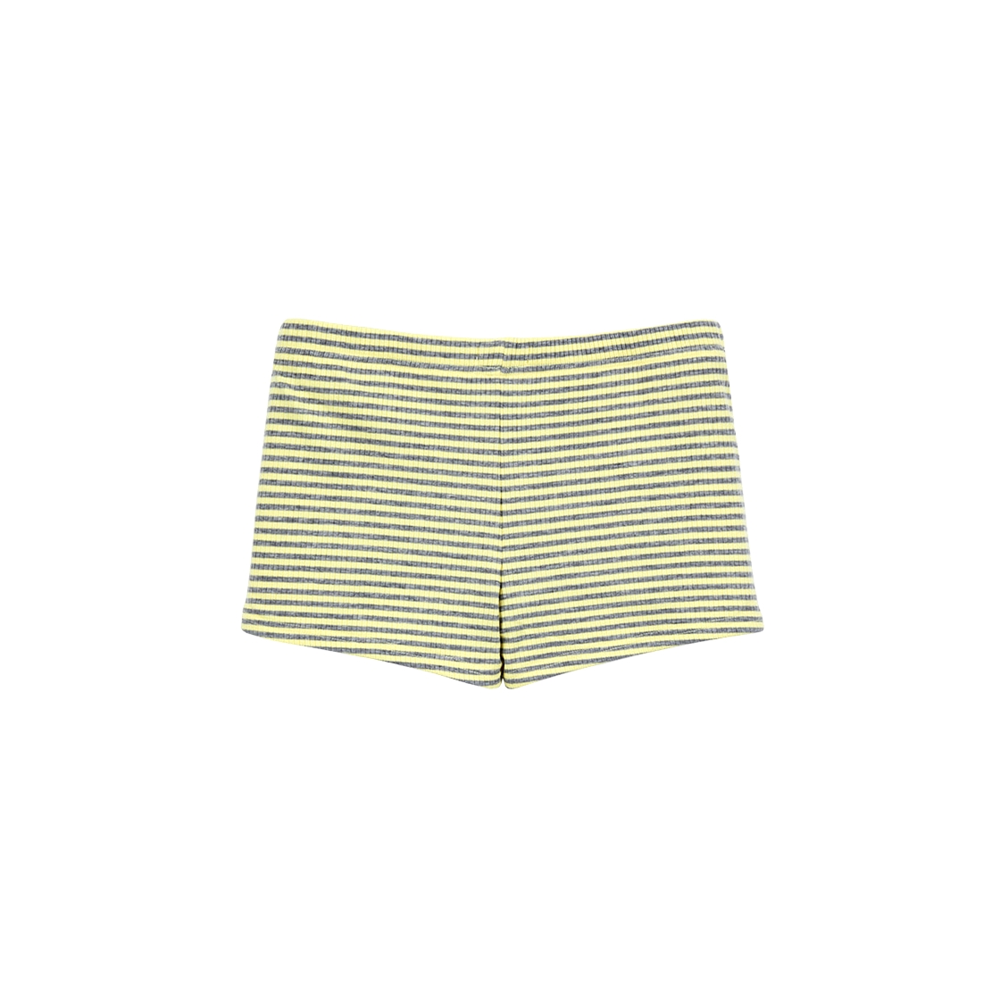 라츠유 멀티 스트라이프 미니 쇼츠 옐로우(LOTS YOU Multi Stripe Mini Shorts Yellow) - 2