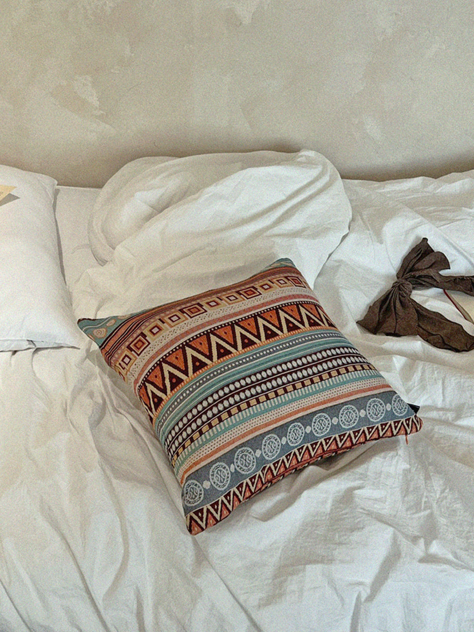 무성화 베르크 에스닉 쿠션커버 45x45cm(MUSEONGHWA Berck Ethnic Cushion Cover 45x45cm) - 5