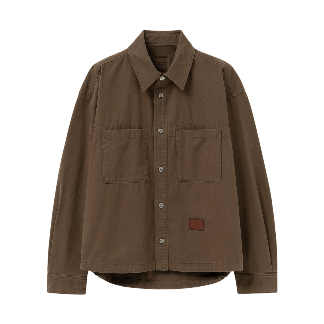 W263SH28996K Wooyoungmi Chino Shirt Khaki - 26FW