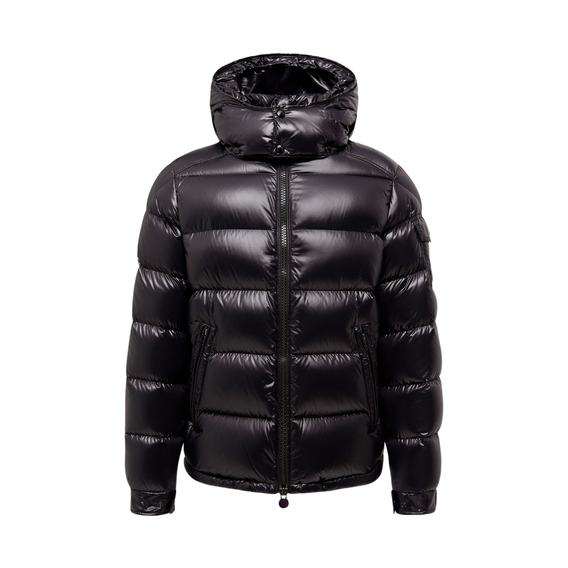 L2-091-1A53600-68950-999 Moncler Maya Hooded Short Down Jacket Black - 26FW