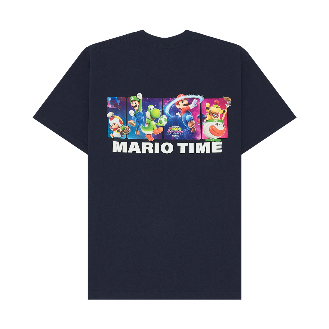 유니클로 UT x 마리오 무비 그래픽 티셔츠 B 네이비(Uniqlo UT x Mario Movie Graphic T-Shirt B Navy) - 2