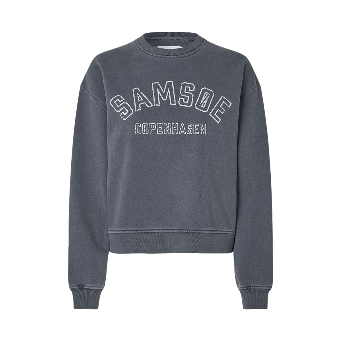 샘소이 샘소이 우먼 사반 스웨트 옴브레 블루 피그먼트 - 26FW(Samsoe Samsoe Women Savan Sweat Ombre Blue Pigment - 26FW)