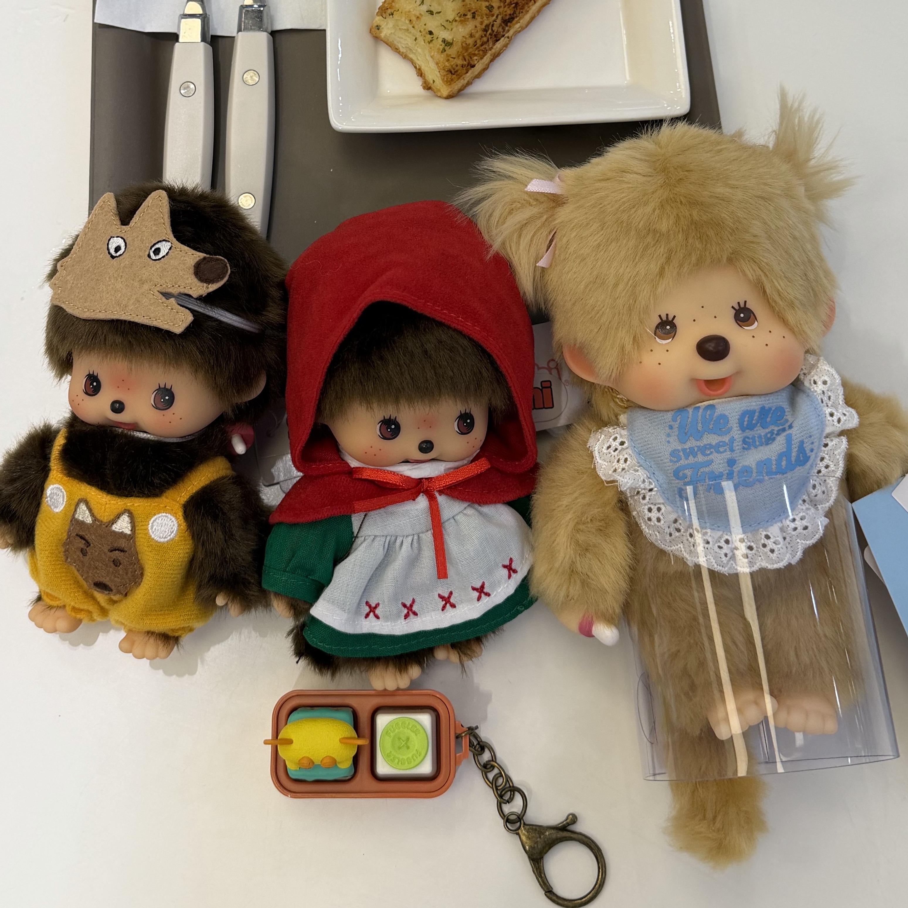 Monchhichi Bebichhichi Oyuugikai Little Red Riding Hood, Monchhichi Bebichhichi Oyuugikai Wolf 착용 스타일