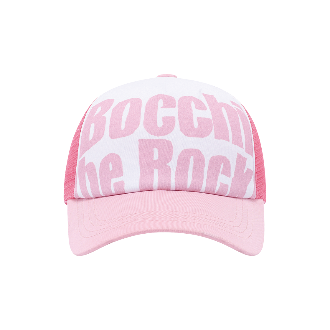 [KREAM 단독] 더바이닐하우스 x 봇치 더 록! 봇치 메쉬 볼캡 핑크([KREAM 단독] Thevinylhouse x Bocchi the Rock! Bocchi Mesh Ball Cap Pink) - 1