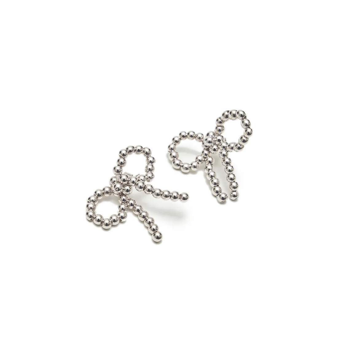 라츠유 리본 봉 펄 이어링(LOTS YOU Ribbon bon Pearl Earing) - 2