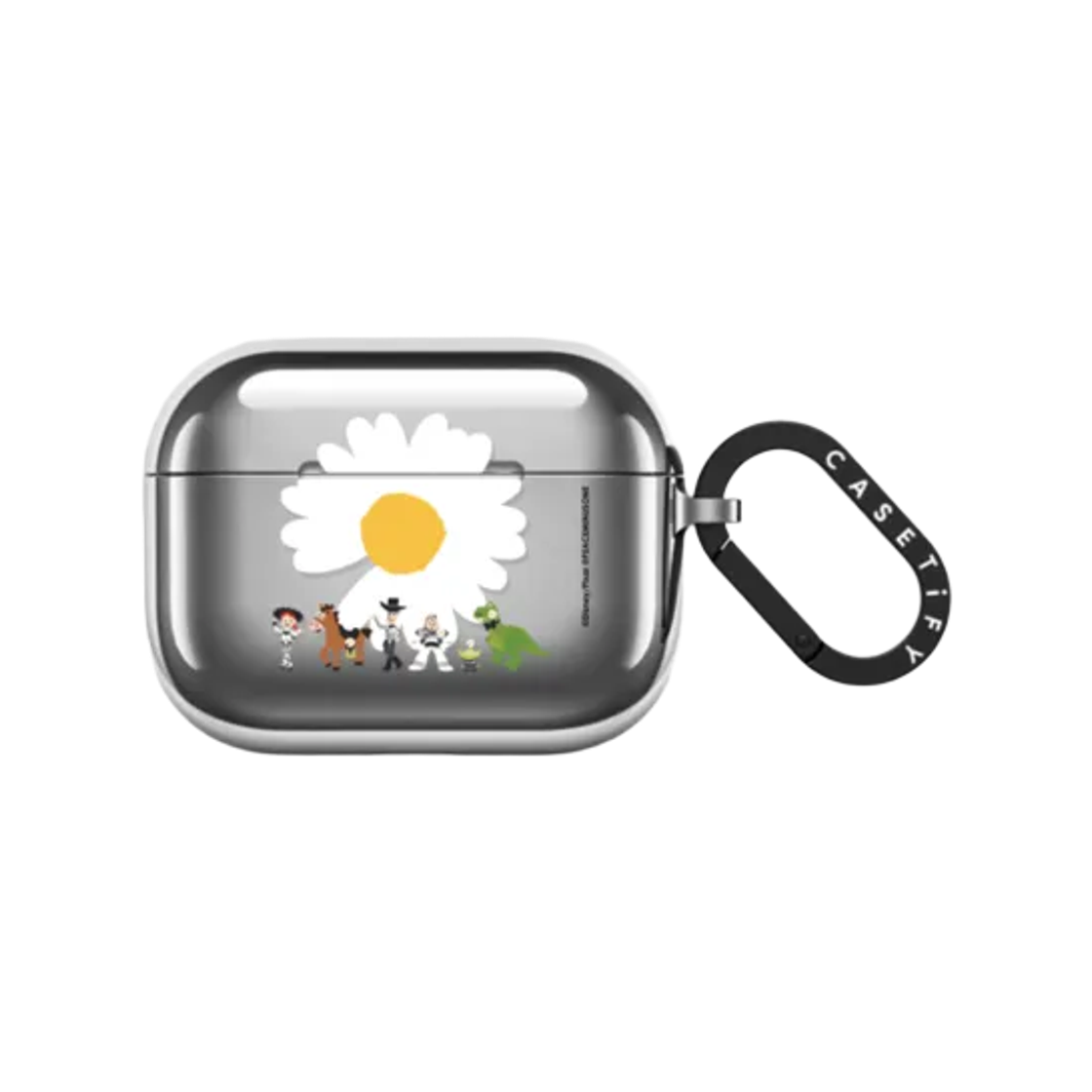- Casetify x Peaceminusone x Toy Story The First Fan Earbuds Mirror Case Silver