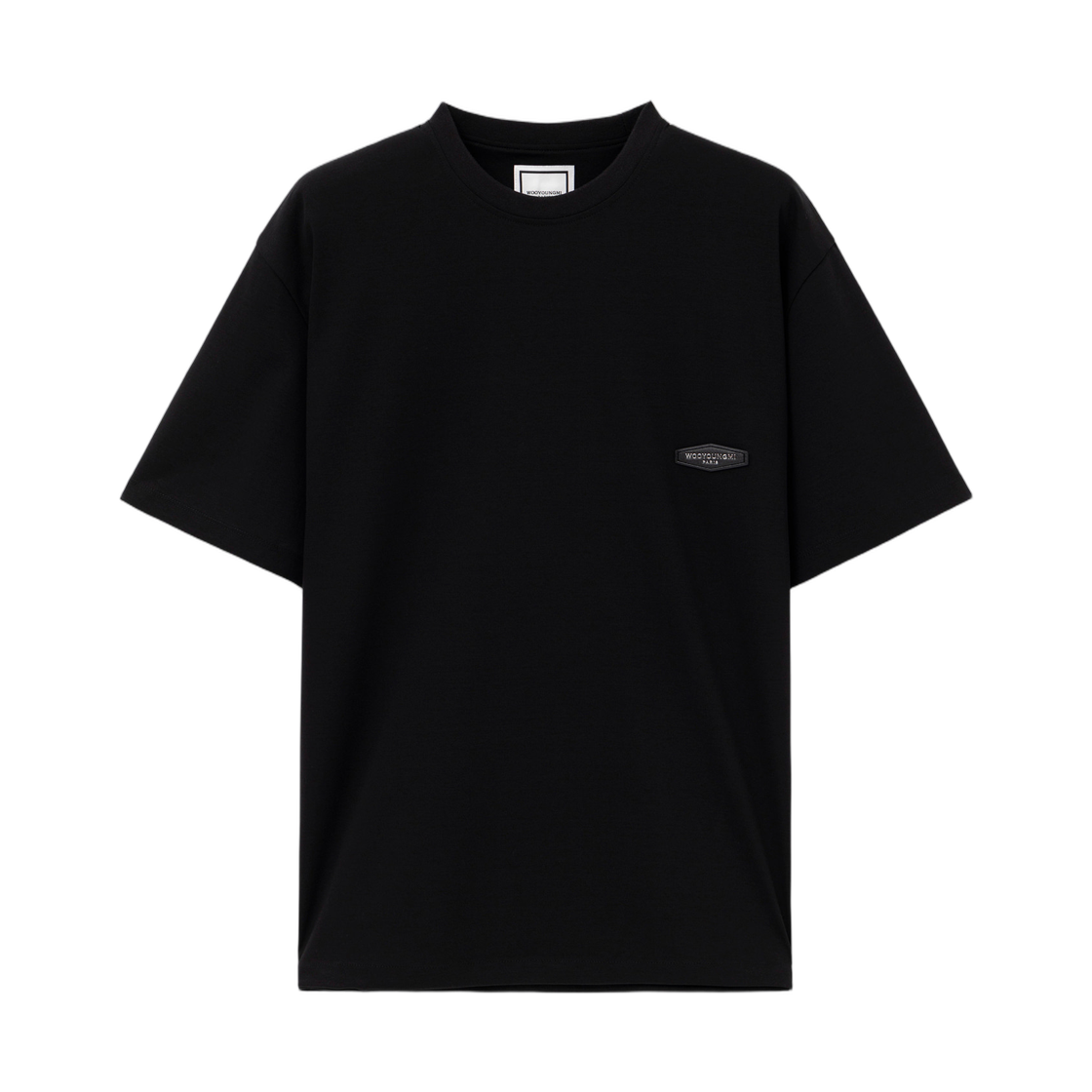 W261TS11715B Wooyoungmi String T-Shirt Black - 26SS