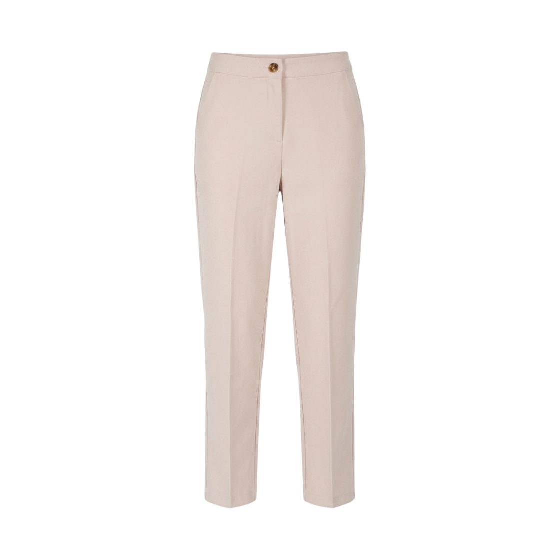 GW3860-베이지 GCLIP Secret Banding Stretch Slim Fit Straight Slacks Beige