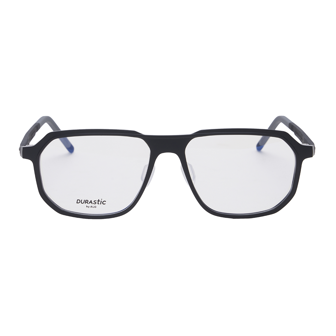 알로아이웨어 [DURASTIC] DRG5602 0909M 에비에이터 실리콘 안경테 블랙(ALO EYEWEAR [DURASTIC] DRG5602 0909M Aviator Silicone Glasses Frame Black)