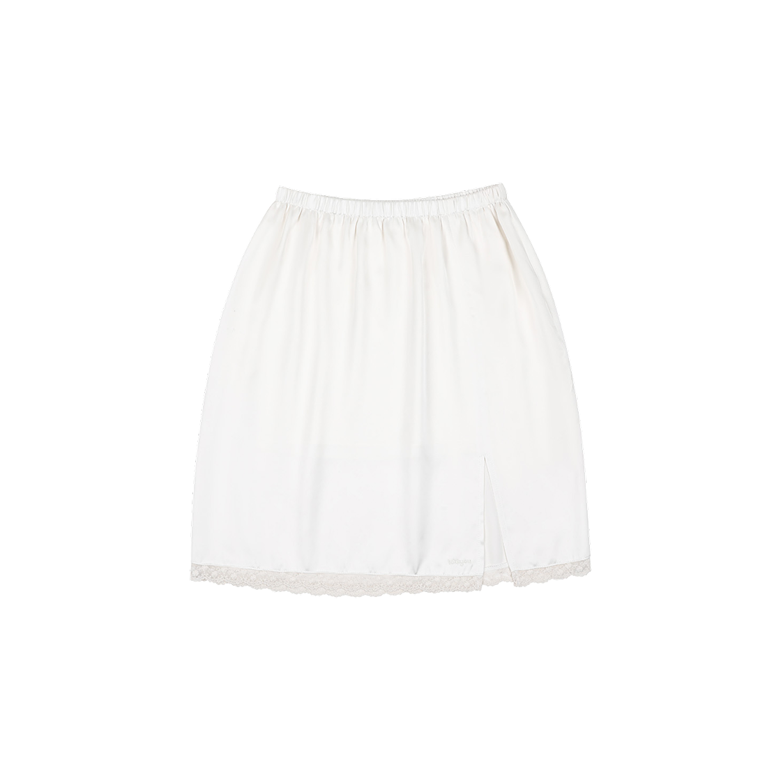 라츠유 알리사 새틴 스커트 아이보리(LOTS YOU Alyssa Satin Skirt Ivory)
