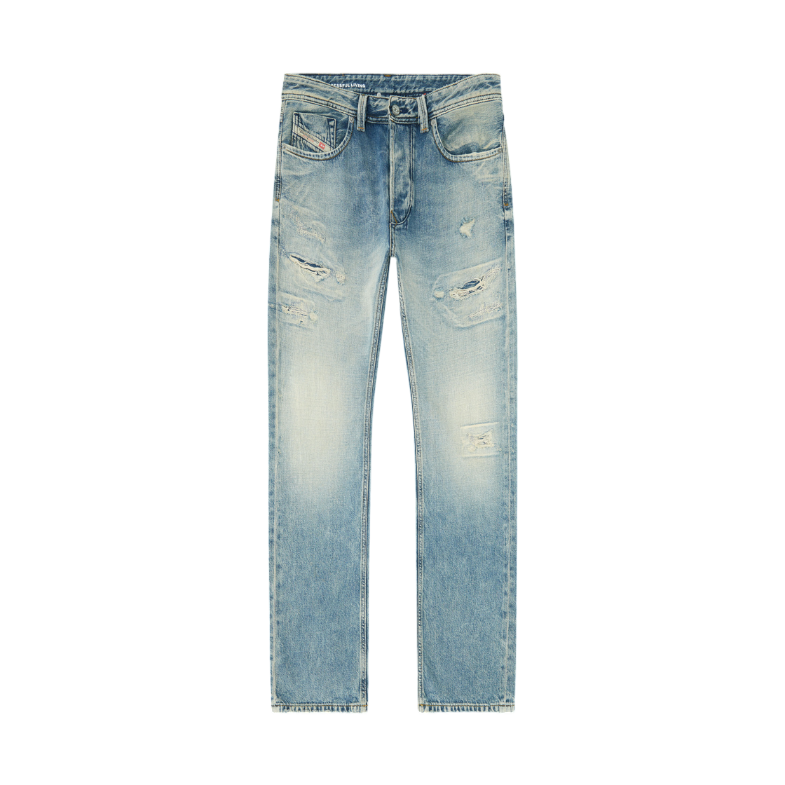 00C06Q09P62-01 Diesel Regular Jeans Low Waist 1985 Larkee Medium Blue