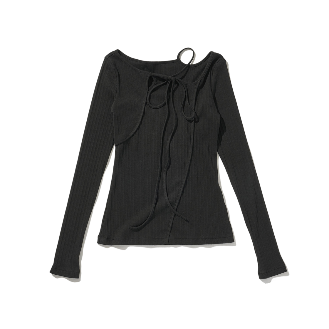 라츠유 케이트 모스 스트링 탑 블랙(LOTS YOU Kate Moss String top Black)