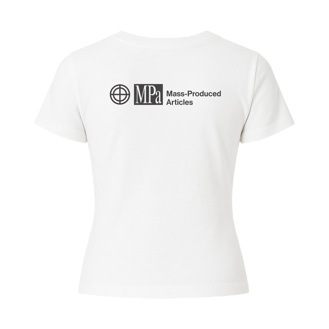 (W) 플라스틱 프로덕트 MPa 티셔츠 화이트((W) Plastic Product MPa T-Shirt White) - 2