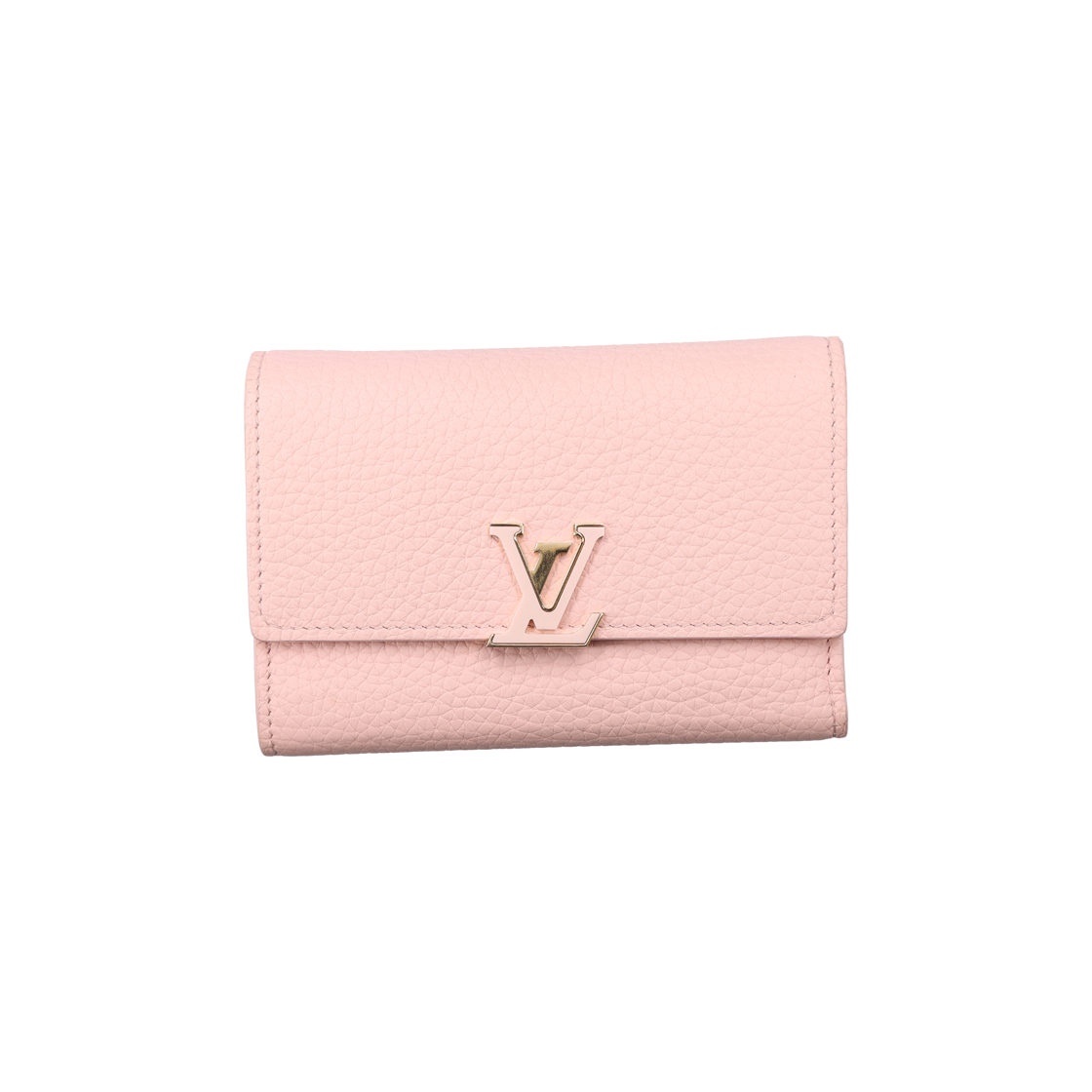 ITFP46DVFWHF Louis Vuitton Capucines Compact Wallet in Rose Jasmine