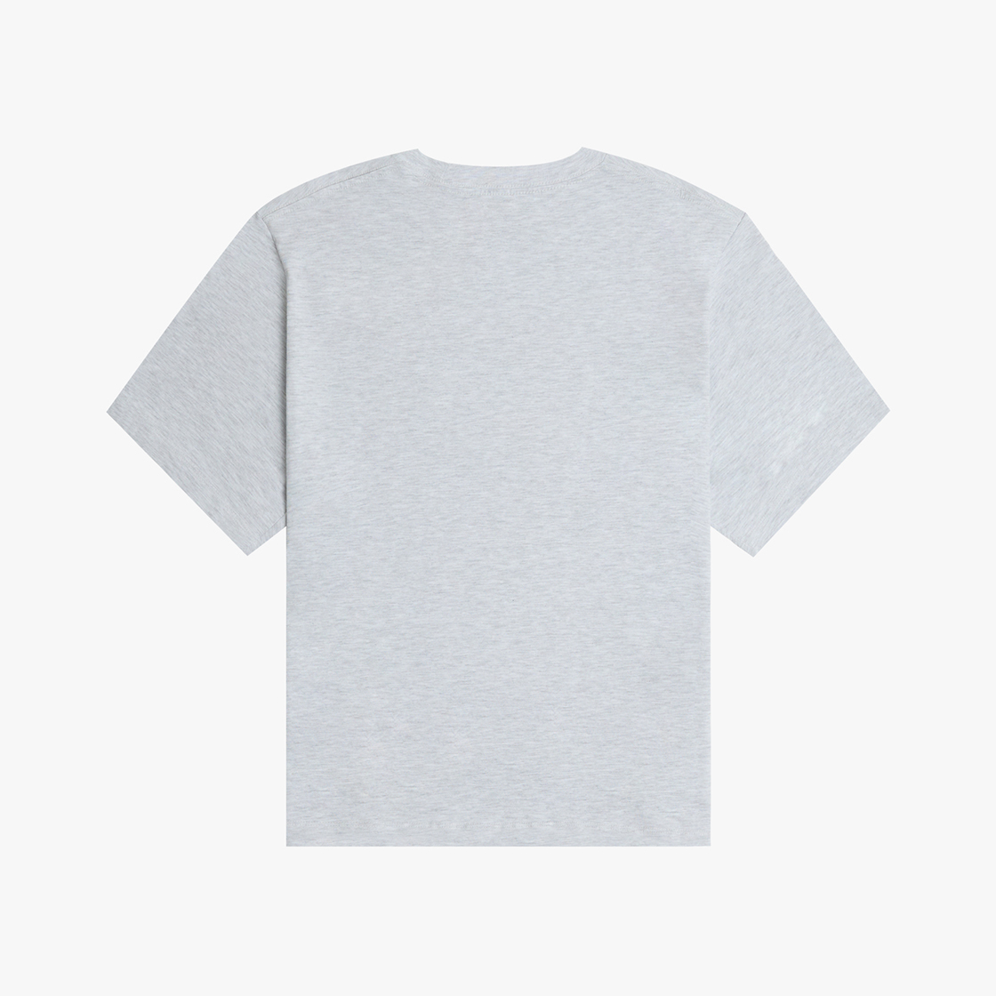 스트레인저 릴렉스 핏 로데오 새들 브롱크 코튼 티셔츠 화이트 멜란지(Stranger Relaxed Fit Rodeo Saddle Bronc Cotton T-Shirt (White Melange)) - 2