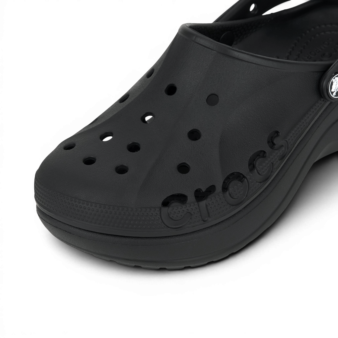 (W) 크록스 바야 플랫폼 클로그 블랙((W) Crocs Baya Platform Clog Black) - 7