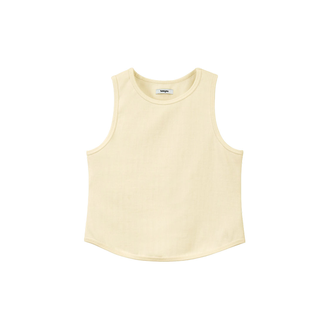 라츠유 베이직 슬리브리스 옐로우(LOTS YOU Basic Sleeveless Yellow)