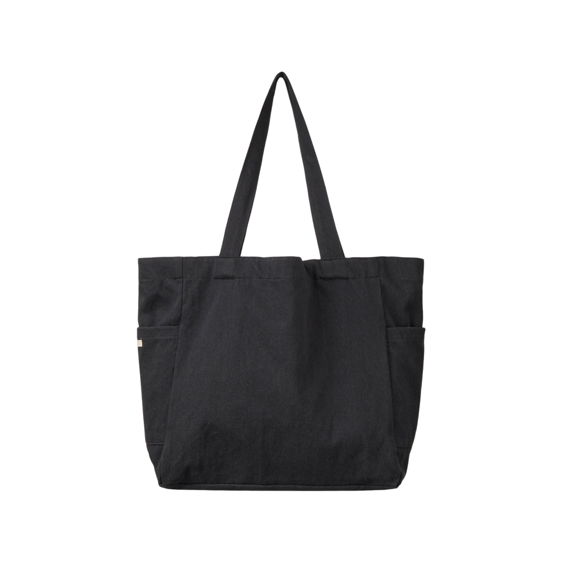 쿠메 로고 엠브로이더드 캔버스 백 네이비(KUME Logo Embroidered Canvas Bag - Navy) - 3