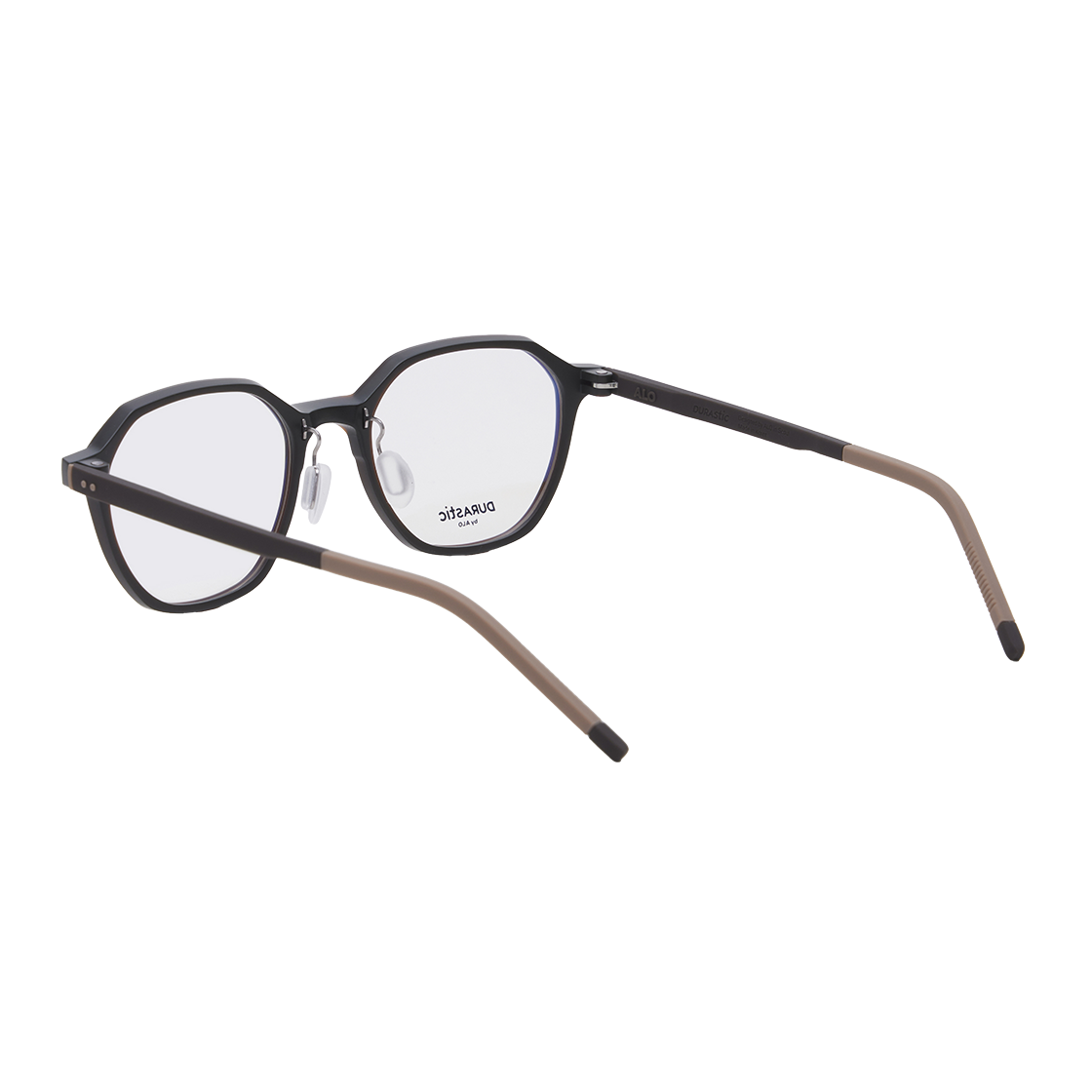 알로아이웨어 [DURASTIC] DRG5601 1616M 스퀘어 판토 실리콘 안경테 브라운(ALO EYEWEAR [DURASTIC] DRG5601 1616M Square Panto Silicone Glasses Frame Brown) - 3